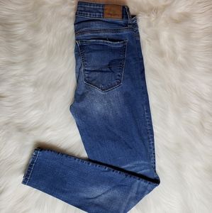 American Eagle super stretch jeans